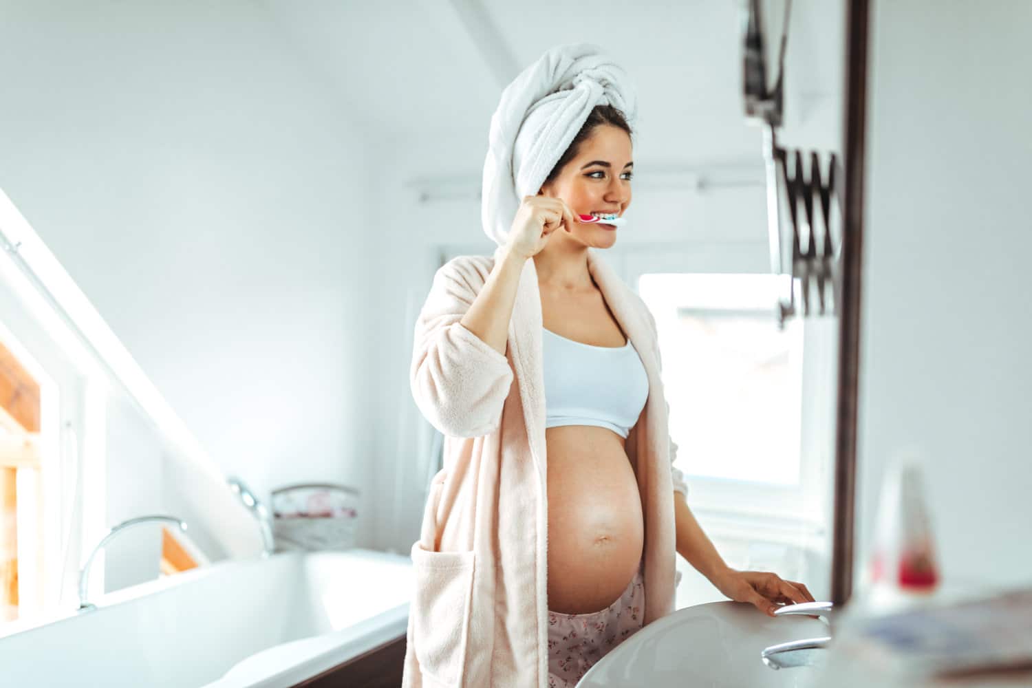 Can I straighten my teeth whilst pregnant?